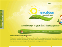 Tablet Screenshot of mysunshinemeadows.com